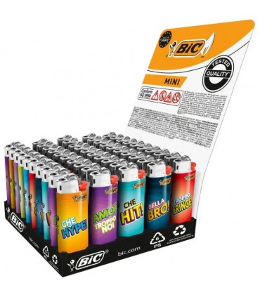 Accendino Bic MINI Fantasia Gen z CONF. 50 PZ. ASSORTITI