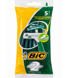 Rasoio Bic 2 Lame Sensitive da 5 pz. 1 BL.