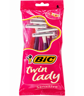 Rasoio Bic Twin Lady Sensitive 6 pz.  1 BL.