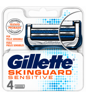 Ricambi Gillette Skinguard Sensitive 4 pZ  1 BL.
