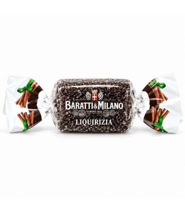 CARAMELLE GELEES BARATTI E MILANO  RIPIENE ALLA LIQUIRIZIA  SFUSE BUSTA DA 500 GR