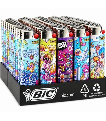 Accendini Bic Maxi Fantasia summers vibes conf. 50 pz. assortiti