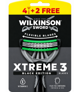 Rasoio Wilkinson Xtreme 3 Lame conf. 6  pz.  1 BL.