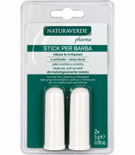 Stick per Barba Naturaverde in blister da 2 pz.  1 BL.