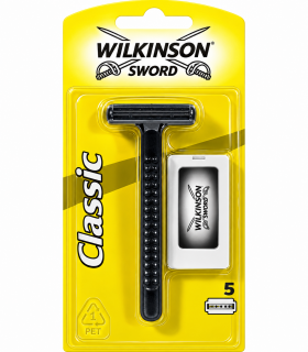 Rasoio Wilkinson Classico + 5 Lame 1 BL.