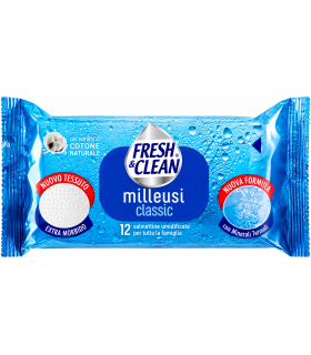 Salviette milleusi DA 12 PZ. Fresh&Clean 1 PZ.