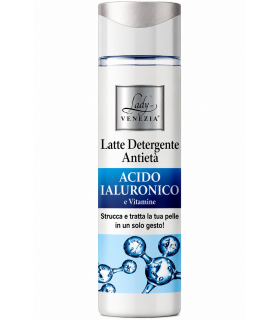 LATTE DETERGENTE ANTIETà 250 ml ACIDO IALURONICO