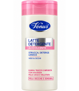 Latte Detergente Venus Viso ed Occhi per pelli secche e sensibili 200 ml.
