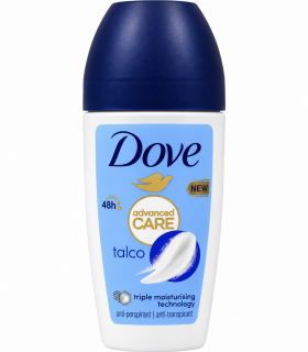 Dove Deodorante Roll On Antitraspirante Talco 50 ML