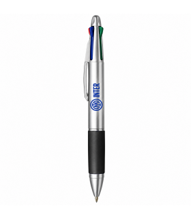 PENNA A SFERA 4 COLORI F.C. INTER CONFEZIONATA IN SCATOLA REGALO