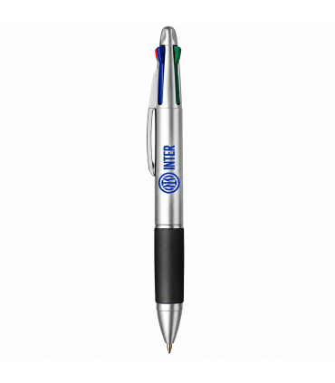 PENNA A SFERA 4 COLORI F.C. INTER CONFEZIONATA IN SCATOLA REGALO
