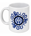 TAZZA IN CERAMICA CON INTERNO BIANCO F.C. INTER CONFEZIONATA IN SCATOLA DA REGALO