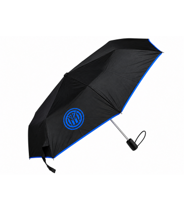 Ombrello Tascabile Automatico F.C. Inter Nero e Blu