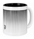 TAZZA mug in Ceramica CON INTERNO NERO F.c. JUVENTUS Confezionata in scatola da regalo