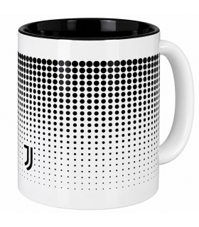 TAZZA mug in Ceramica CON INTERNO NERO F.c. JUVENTUS Confezionata in scatola da regalo