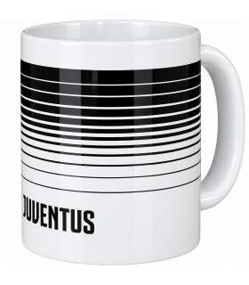 TAZZA mug in Ceramica CON INTERNO BIANCO  F.c. JUVENTUS Confezionata in scatola da regalo