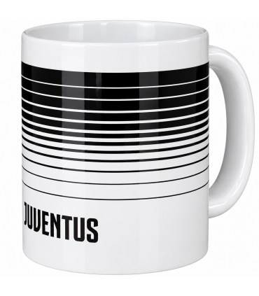 TAZZA mug in Ceramica CON INTERNO BIANCO  F.c. JUVENTUS Confezionata in scatola da regalo