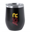 TAZZA TERMICA DA VIAGGIO IN ACCIAIO INOX  A.S. ROMA DA 300ML CONFEZIONATA IN SCATOLA DA REGALO