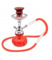 Narghilè ATOMIC Hookah PUMPKIN in Vetro 1 TubO H.25 cm colore ROSSO