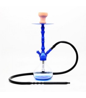 Narghilè Atomic 1Tubo dell'acqua da 50 cm1un tubo flessibile blue Confezionato in scatola da regalo