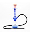 Narghilè Atomic 1Tubo dell'acqua da 50 cm1un tubo flessibile blue Confezionato in scatola da regalo