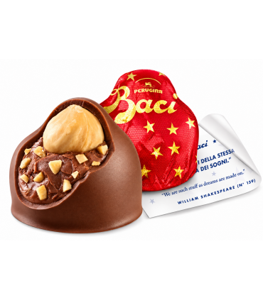 BACI PERUGINA CREMOSO AL LATTE RIPIENO CON NOCCIOLE BUSTA DA 1KG(80PZ.)