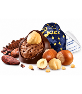 BACI PERUGINA FONDENTE EXTRA DARK 70% BUSTA DA 1KG (80pz.)