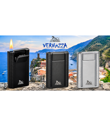ACCENDINO REGALO PIEZO LUBINSKI VERNAZZA N3 NERO  WC395.3