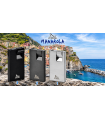 ACCENDINO REGALO PIEZO LUBINSKI MANAROLA N3  NERO WC390.3