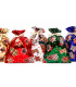 Buste Regalo in PPL Fantasia NATALE  mis.25x40cm conf. da 100 pz assortito