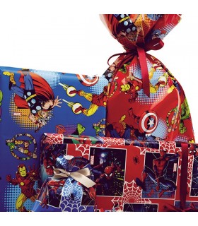 Buste Regalo in PPL Fantasia MARVEL mis.35x50cm conf. da 50 pz assortito