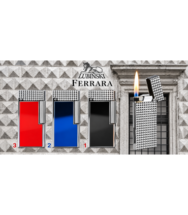 ACCENDINO REGALO LUBINSKI A PIETRINA FERRARA N1 LACCA NERA WD250.1