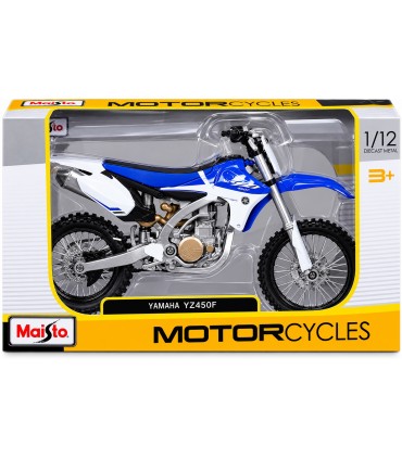 Moto CROSS Maisto Scala 1:12 YAMAHA YZ450F