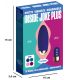 Inside Joke PLUS OVETTO VIBRANTE E RISCALDANTE CON telecomando wireless COLORE ROSA