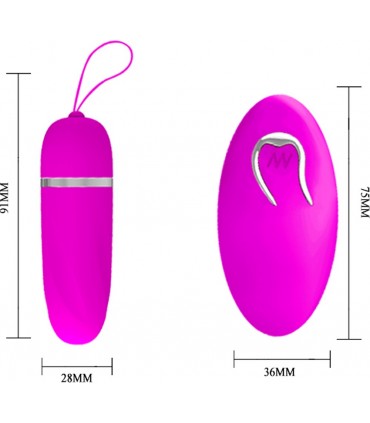 ovetto vibrante  Pretty Love DEBBY con telecomando wireless 12 FUNZIONI
