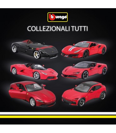 Auto Ferrari Race&Play Burago FERRARI Mod. SF90 STRADALE  Scala 1/24