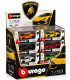 Modellini Auto Burago Mod. Lamborghini 1:43 Expo da 24 pz. modelli assortiti