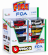 Modellini Auto Burago Mod. FCA Scala 1:43 Expo da 24 pz. 6 modelli assortiti