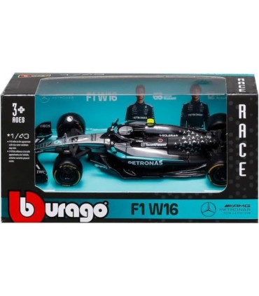 Auto F1 MERCEDES Burago BRITISH GP LIVERY  Scala 1/24