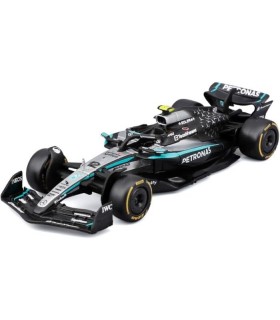 Auto F1 MERCEDES Burago BRITISH GP LIVERY  Scala 1/24