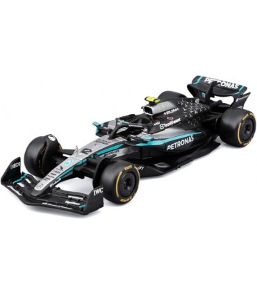 Auto F1 MERCEDES Burago BRITISH GP LIVERY  Scala 1/24