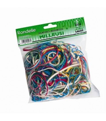 Elastici in Bustina da 100 gr. misure assortite 