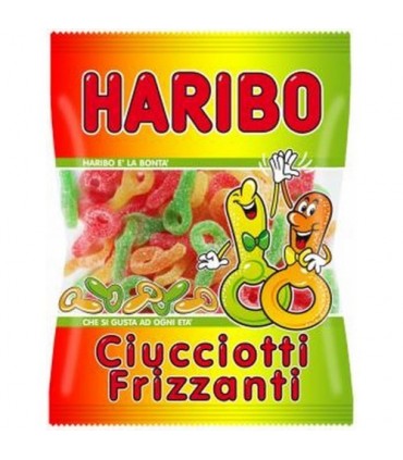 CIUCCIOTTI FRIZZANTI HARIBO 100GR