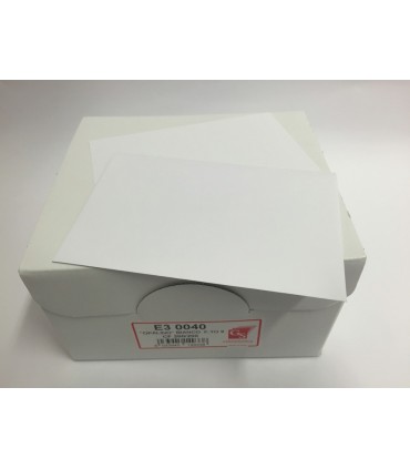 Biglietti da visita Bianchi  F.TO 4 conf. da 200 pz.