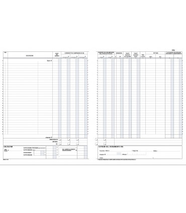 Registro Corrispettivi 15 Fogli