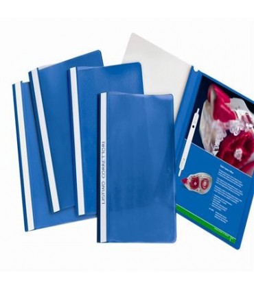 Cartellina Lebez con Pressino conf. da 10 pz.  monocolore