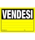 Cartello Vendesi Formato 23x33 conf. da 20 pz. colori assortiti