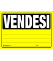 Cartelli Vendesi F.to 23x33 conf. da 20 pz. colori assorti