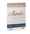 Cartoncino Canvas Favini Calligraphy F.to A4 100gr conf. da 50 Fogli colore Bianco