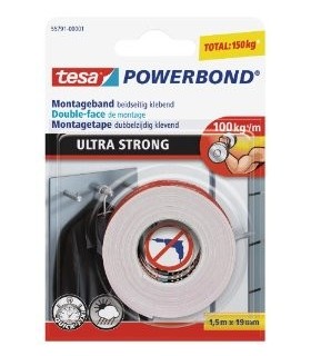 Biadesivo Ultra Forte Tesa 1.5m x 19mm